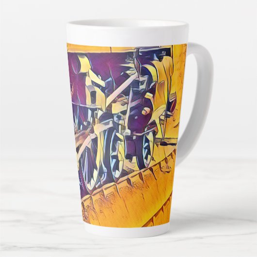 TRAINS À VAPEUR CAFÉ MUG (Angle droit)