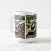 TRAINS À VAPEUR CAFÉ MUG (Devant gauche)