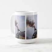 TRAINS À VAPEUR CAFÉ MUG (Devant gauche)