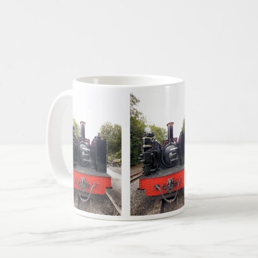 TRAINS À VAPEUR CAFÉ MUG (Devant gauche)