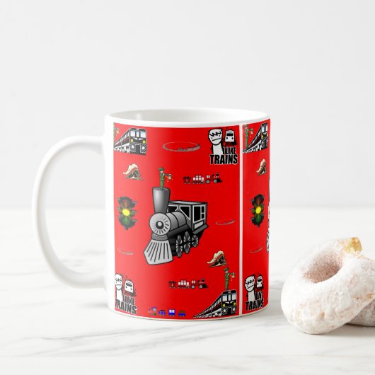 trains de tasse (Avec donut)