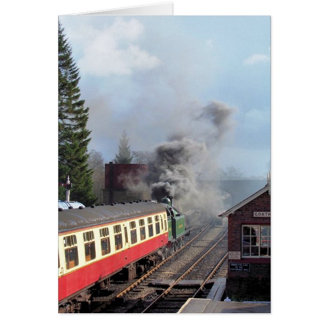 TRAINS DE VAPEUR (Devant)