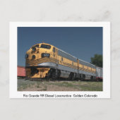 Trains postkaart (Voorkant)