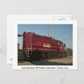 Trains postkaart (Voorkant / Achterkant)