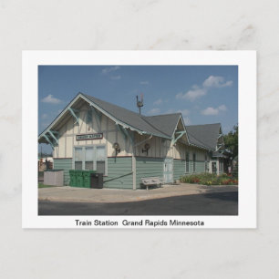 Trains postkaart