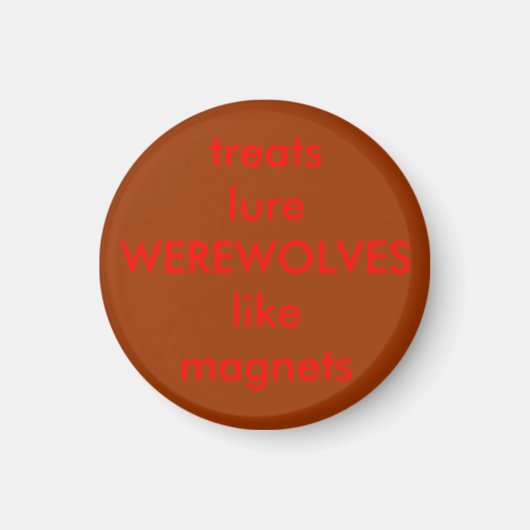 traite le leurre WEREWOLVES comme des magnets (Devant)