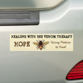 Traitement avec Bee Venom Thérapie Sticker de pare (En voiture)