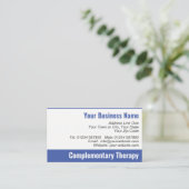 Traitement complémentaire Carte de visite de code  (Debout devant)