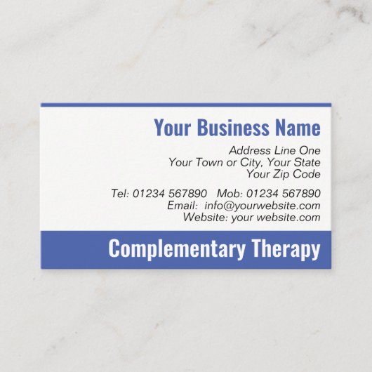 Traitement complémentaire Carte de visite de code  (Devant)