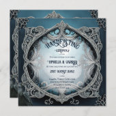 TRAITEMENT DES INVITATIONS DROUID CELTIC WICCA LUN (Devant / Derrière)