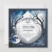 TRAITEMENT DES INVITATIONS DROUID CELTIC WICCA LUN (Devant)