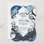 TRAITEMENT DES INVITATIONS DROUID CELTIC WICCA LUN (Devant)