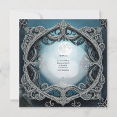 TRAITEMENT DES INVITATIONS DROUID CELTIC WICCA LUN (Dos)