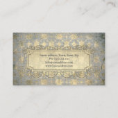 Traitement des rideaux Tissus Vintages Carte de ma (Dos)