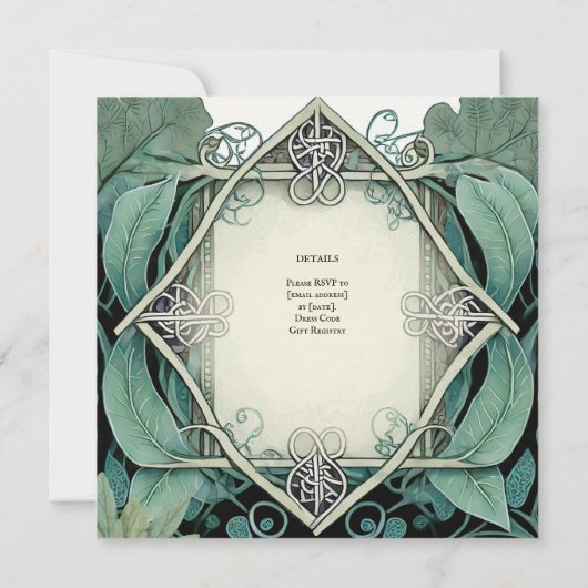 TRAITEMENT INVITATIONS ROMANTIQUE WICCA CELTIC LOV (Dos)