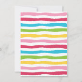 Traitements sucrés invitation à la fête de la pisc (Dos)