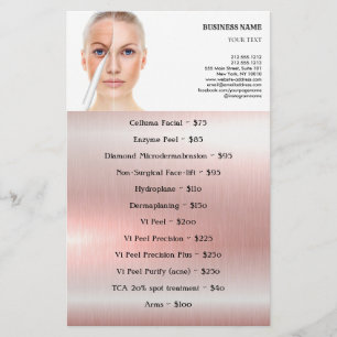 TRAITEMENTS VISAGE Beauté Salon prospectus