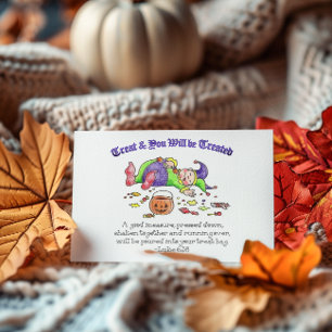 Traiter et être traité Carte Postale Inspirationne