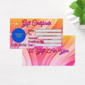 Traiter un certificat cadeau spécial (Bureau)