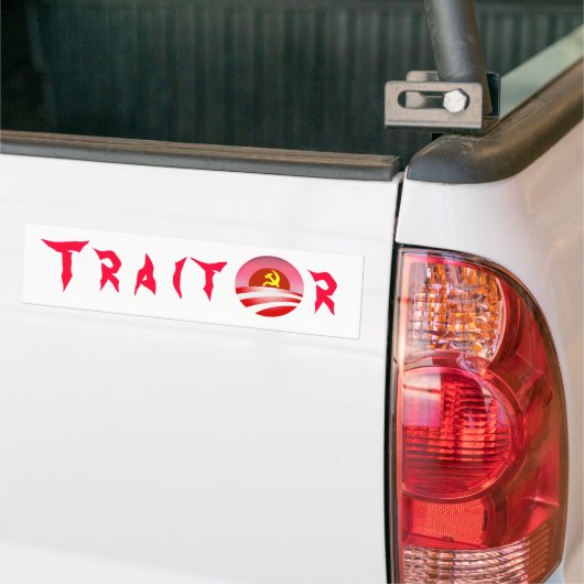 Traitor Bumpersticker (Op Truck)