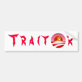 Traitor Bumpersticker