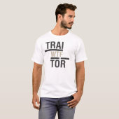 Traitor James T-shirt 2 Black (Voorkant volledig)
