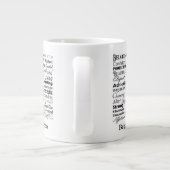 Traits belges Tervuren Jumbo Mug (Dos)