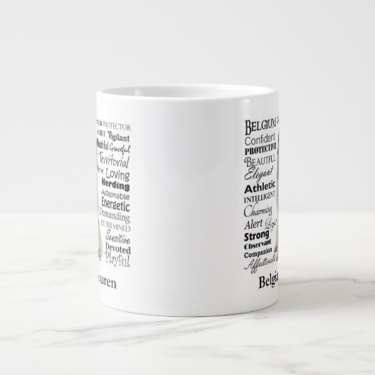 Traits belges Tervuren Jumbo Mug (Devant)