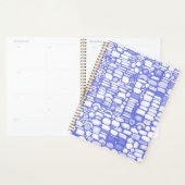 Traits de pinceau blancs et violets (Devant avec enveloppe)