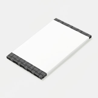 Traits horizontaux verticaux post-it ;  long