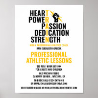 Traits van een atleet, atletiekles Adverteren