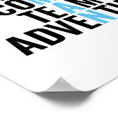 Traits van een verzender poster (Hoek)