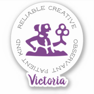 Traits voor vigo Zodiac Star-signalering Sticker