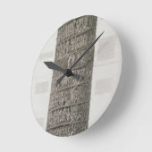 Trajan's column (graving) ronde klok (Hoek)