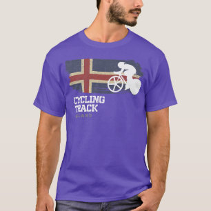 Traject IJsland Road Bike Racing Speed Cycli T-shirt