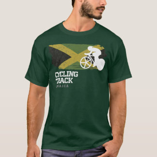 Traject Jamaica Road Bike Racing Speed Cycli T-shirt
