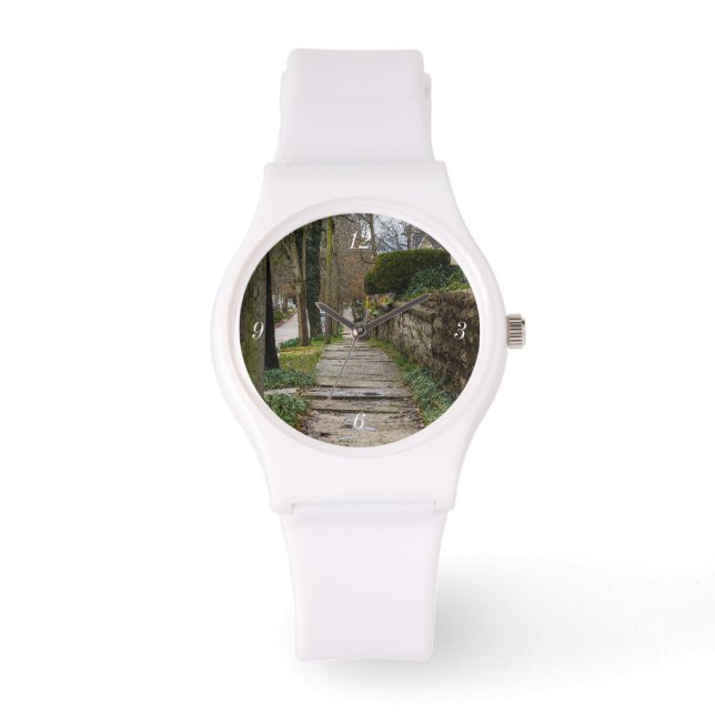 Traject op niveau horloge (Voorkant)