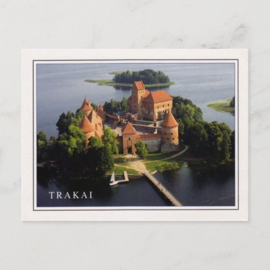 Trakai - Briefkaart (Voorkant)