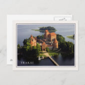 Trakai - Carte postale (Devant / Derrière)