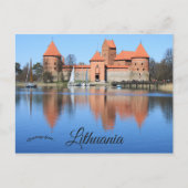 Trakai Island Castle Litouwen Briefkaart (Voorkant)