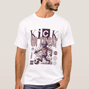 Traktatie of schop t-shirt