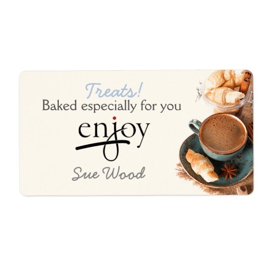 Traktaties van mijn Kitchen Custom Labels (Voorkant)