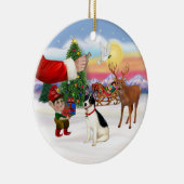 Trakteer op een Rat Terrier Keramisch Ornament (Rechts)