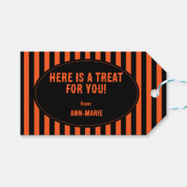 Trakteer op Halloween Cadeaulabel