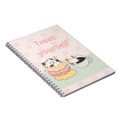 Trakteer uzelf Katten Notitieboek (Rechterzijde)