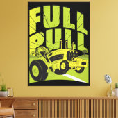 Traktor Pulling Canvas Afdruk (Insitu (Woonkamer))