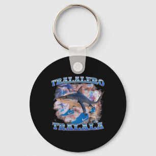 Tralalero Tralala Funny Meme Italian Brainrot Gen Sleutelhanger