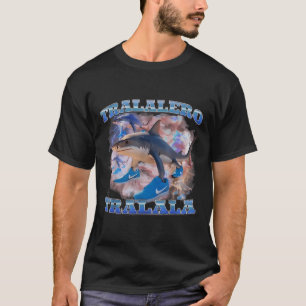 Tralalero Tralala Funny Meme Italian Brainrot Gen T-shirt