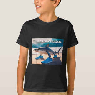 Tralalero Tralala Funny Shark Meme T-shirt