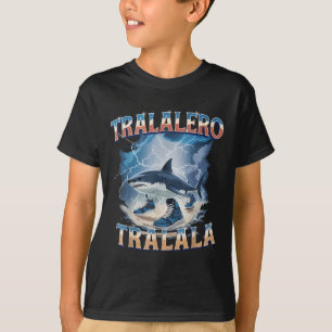 Tralalero Tralala Grappige Haai Italiaanse Brainro T-shirt